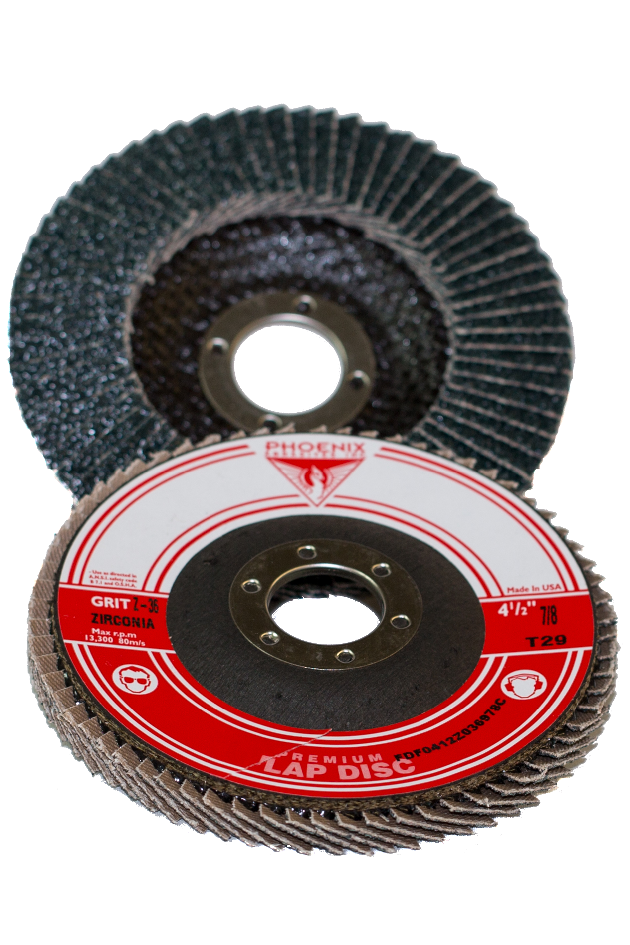 4-1/2" Zirconia Flap Discs